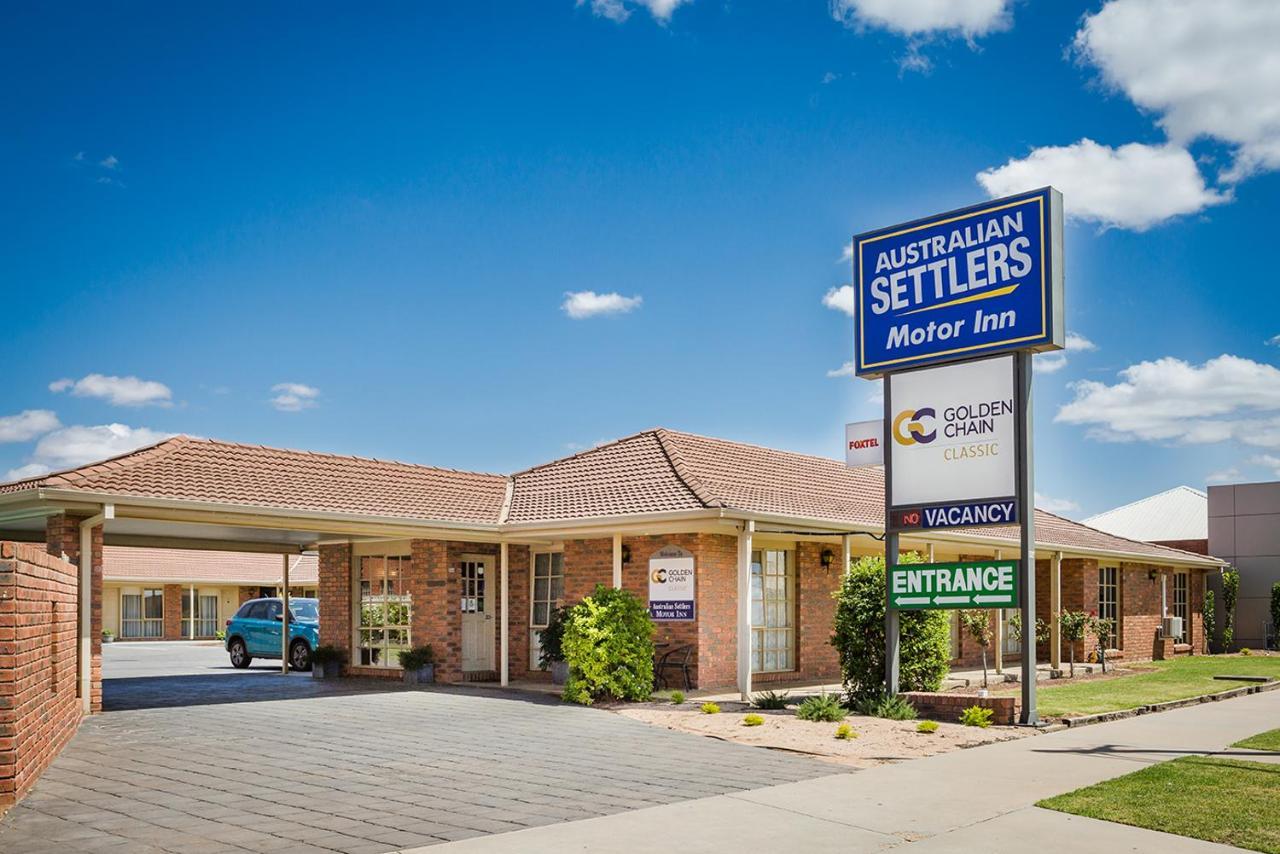 Australian Settlers Motor Inn Swan Hill Exterior foto